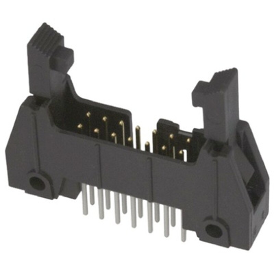 3M 3000 Series Straight Through Hole PCB Header, 40 Contact(s), 2.54mm Pitch, 2 Row(s), Shrouded