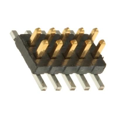 Samtec FTS Series Straight Surface Mount Pin Header, 10 Contact(s), 1.27mm Pitch, 2 Row(s), Unshrouded