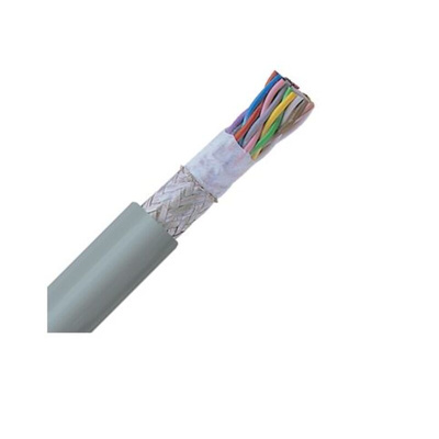 Lapp Twisted Pair Data Cable, 6 Pairs, 0.14 mm², 12 Cores, 26 AWG, Screened, Grey Sheath