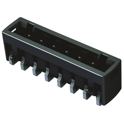 HARTING Har-Flexicon Series Straight Surface Mount PCB Header, 3 Contact(s), 2.54mm Pitch, 1 Row(s), Shrouded