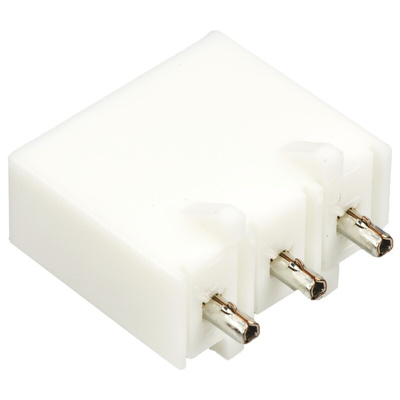 JST VL Series Straight Through Hole PCB Header, 3 Contact(s), 6.2mm Pitch, 1 Row(s), Shrouded