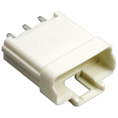JST WPJ Series Straight Through Hole PCB Header, 3 Contact(s), 5.0mm Pitch, 1 Row(s), Shrouded