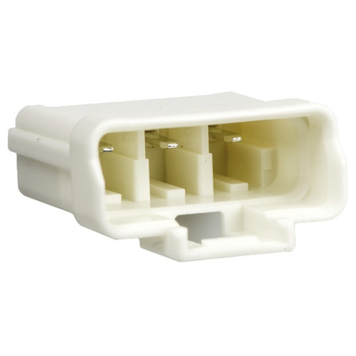 JST WPJ Series Straight Through Hole PCB Header, 3 Contact(s), 5.0mm Pitch, 1 Row(s), Shrouded