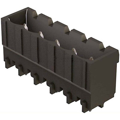 HARTING Har-Flexicon Series Straight Through Hole Pluggable Terminal Block, 2 Contact(s), 5.08mm Pitch, 1 Row(s)