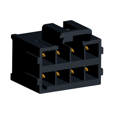 Molex Ultra-Fit Series Straight Through Hole PCB Header, 8 Contact(s), 3.5mm Pitch, 2 Row(s), Shrouded