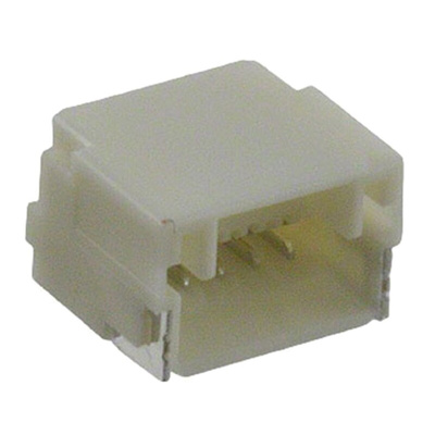 JST NSH Series Right Angle Surface Mount PCB Header, 5 Contact(s), 1.0mm Pitch, 1 Row(s), Shrouded
