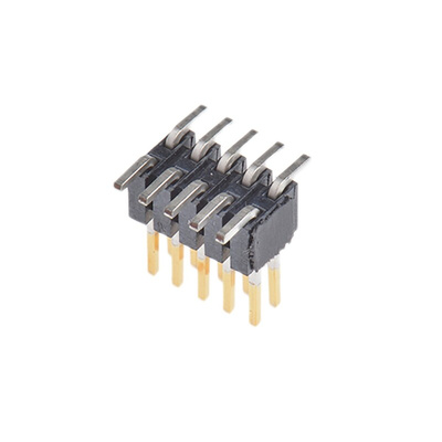 Samtec FTSH Series Straight Surface Mount Pin Header, 10 Contact(s), 1.27mm Pitch, 2 Row(s), Unshrouded