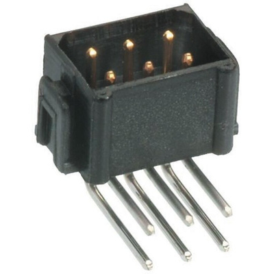 HARWIN Datamate L-Tek Series Right Angle Through Hole PCB Header, 16 Contact(s), 2.0mm Pitch, 2 Row(s), Shrouded