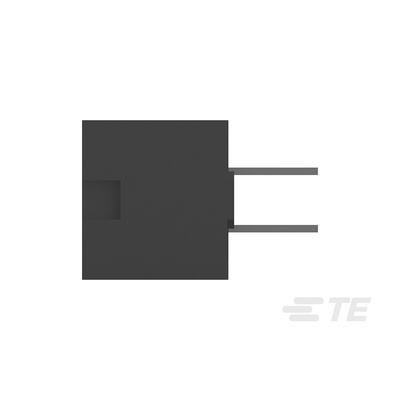 TE Connectivity AMP-LATCH Series Straight Through Hole PCB Header, 16 Contact(s), 2.54mm Pitch, 2 Row(s), Shrouded