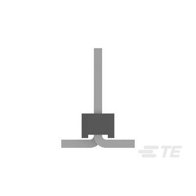 TE Connectivity AMPMODU Series Straight Surface Mount Pin Header, 4 Contact(s), 2.0mm Pitch, 1 Row(s), Unshrouded