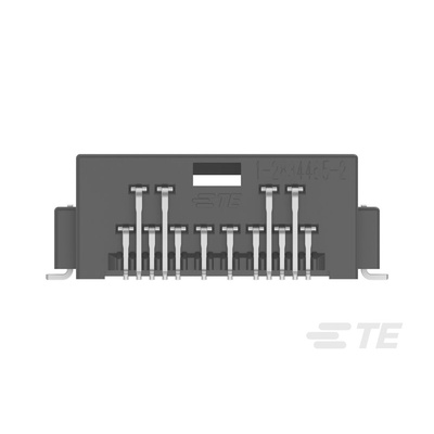 TE Connectivity Dynamic Mini Series Horizontal PCB Header, 12 Contact(s), 1.8mm Pitch, 2 Row(s), Shrouded