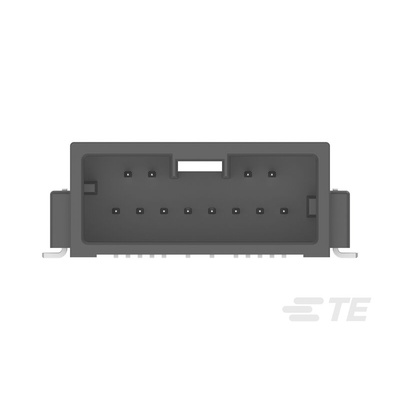 TE Connectivity Dynamic Mini Series Horizontal PCB Header, 12 Contact(s), 1.8mm Pitch, 2 Row(s), Shrouded