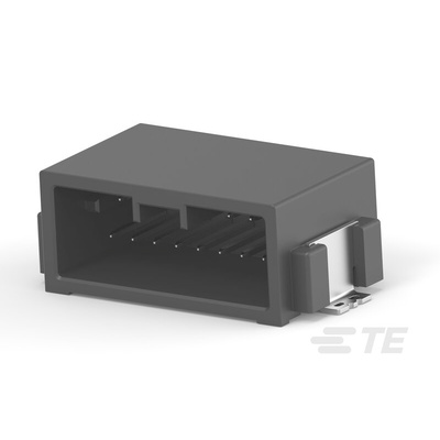 TE Connectivity Dynamic Mini Series Horizontal PCB Header, 12 Contact(s), 1.8mm Pitch, 2 Row(s), Shrouded
