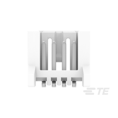 TE Connectivity MICRO CT Series Straight Board Mount PCB Header, 4 Contact(s), 1.2mm Pitch, 1 Row(s)