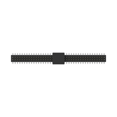 TE Connectivity 1MM-HU Series Vertical Board Mount PCB Header, 12 Contact(s), 1mm Pitch, 2 Row(s), Unshrouded