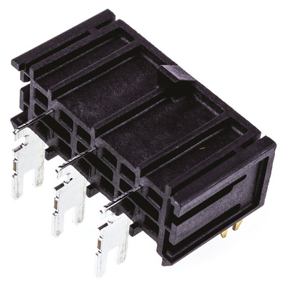 Molex Sabre Series Right Angle Through Hole PCB Header, 3 Contact(s), 7.5mm Pitch, 1 Row(s), Shrouded