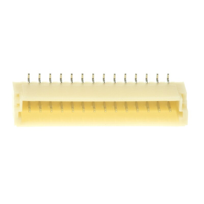 JST SH Series Straight Surface Mount PCB Header, 14 Contact(s), 1.0mm Pitch, 1 Row(s), Shrouded