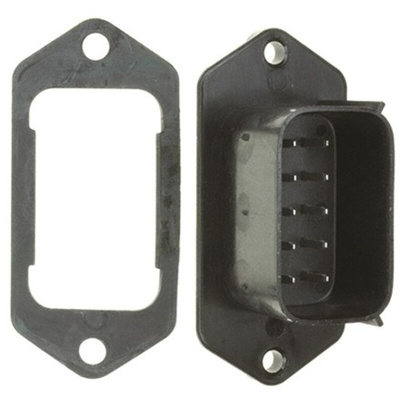 Molex MX150L Series Straight Through Hole PCB Header, 10 Contact(s), 5.84mm Pitch, 2 Row(s), Shrouded