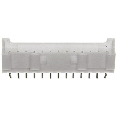 JST PA Series Straight Through Hole PCB Header, 13 Contact(s), 2.0mm Pitch, 1 Row(s), Shrouded