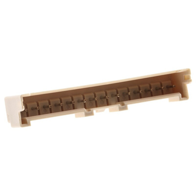 JST XA Series Straight Through Hole PCB Header, 14 Contact(s), 2.5mm Pitch, 1 Row(s), Shrouded