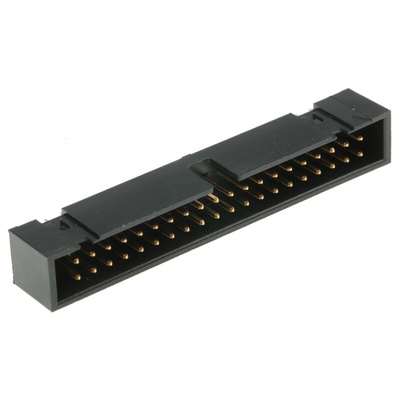 Hirose HIF3FC Series Straight Through Hole PCB Header, 40 Contact(s), 2.54mm Pitch, 2 Row(s), Shrouded