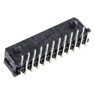 Molex Micro-Fit 3.0 Series Right Angle Through Hole PCB Header, 22 Contact(s), 3.0mm Pitch, 2 Row(s), Shrouded