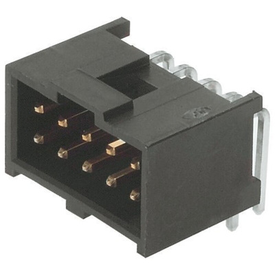 Molex C-Grid III Series Straight Through Hole PCB Header, 14 Contact(s), 2.54mm Pitch, 2 Row(s), Shrouded