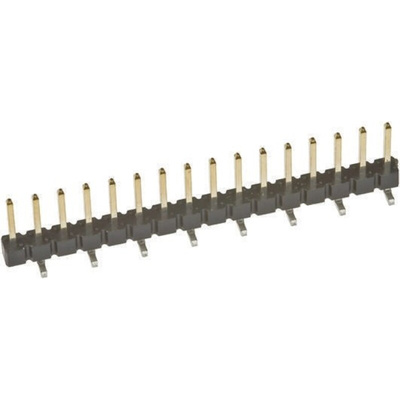 Amphenol Communications Solutions BergStik Series Straight Surface Mount Pin Header, 10 Contact(s), 2.54mm Pitch, 1