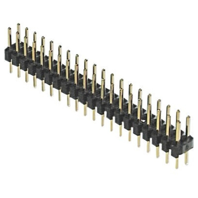 ASSMANN WSW A-SL200 Series Straight Through Hole Pin Header, 80 Contact(s), 2.0mm Pitch, 2 Row(s), Unshrouded