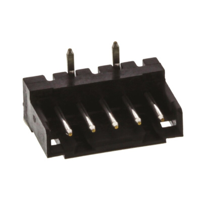 TE Connectivity AMP CT Series Straight Surface Mount PCB Header, 5 Contact(s), 2.0mm Pitch, 1 Row(s), Shrouded
