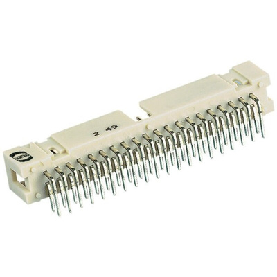 Harting SEK 18 Series Right Angle Through Hole PCB Header, 40 Contact(s), 2.54mm Pitch, 2 Row(s), Shrouded