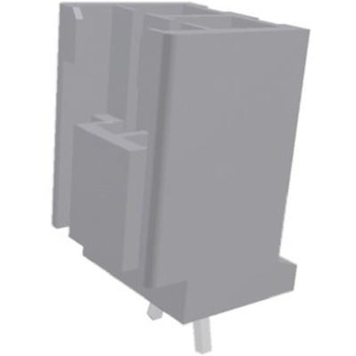 TE Connectivity AMP Universal Power Series Straight Through Hole PCB Header, 3 Contact(s), 3.96mm Pitch, 1 Row(s),