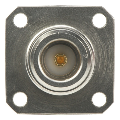 TE Connectivity 50Ω Straight Panel Mount N Connector, jack
