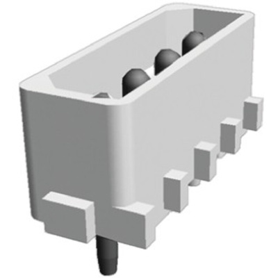 TE Connectivity Commercial MATE-N-LOK Series Straight Through Hole PCB Header, 4 Contact(s), 5.08mm Pitch, 1 Row(s),