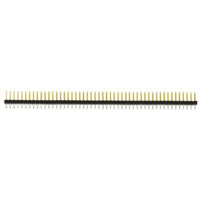 Samtec TSW Series Straight Through Hole Pin Header, 100 Contact(s), 2.54mm Pitch, 2 Row(s), Unshrouded