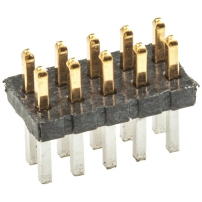 Samtec FTS Series Straight Surface Mount Pin Header, 40 Contact(s), 1.27mm Pitch, 2 Row(s), Unshrouded