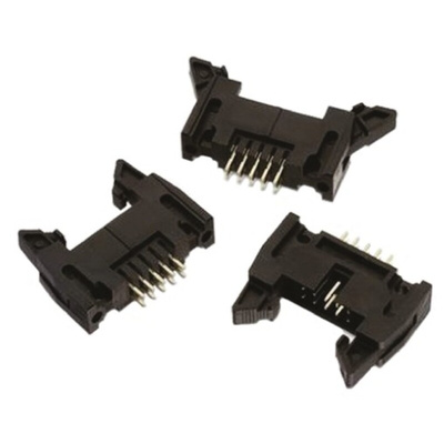 Wurth Elektronik WR-BHD Series Straight Through Hole PCB Header, 20 Contact(s), 2.54mm Pitch, 2 Row(s), Shrouded