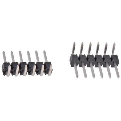 Molex C-Grid III Series Right Angle Through Hole Pin Header, 6 Contact(s), 2.54mm Pitch, 1 Row(s), Unshrouded
