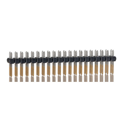 Molex C-Grid Series Straight Through Hole Pin Header, 40 Contact(s), 2.54mm Pitch, 2 Row(s), Unshrouded