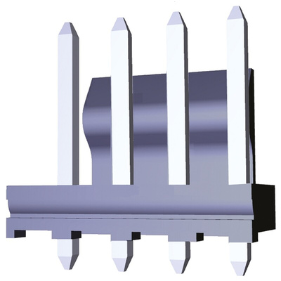 Molex KK 396 Series Straight Through Hole Pin Header, 4 Contact(s), 3.96mm Pitch, 1 Row(s), Unshrouded