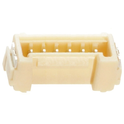 Molex Micro-Lock Series Straight Surface Mount PCB Header, 6 Contact(s), 1.25mm Pitch, 1 Row(s), Shrouded
