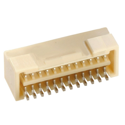 Molex Micro-Lock Series Right Angle Surface Mount PCB Header, 24 Contact(s), 1.25mm Pitch, 2 Row(s), Shrouded