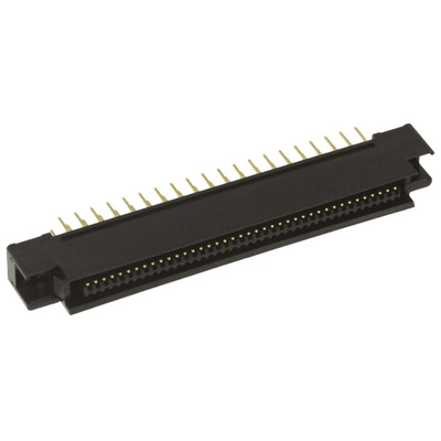 3M P50E Series Straight Through Hole PCB Header, 80 Contact(s), 1.27mm Pitch, 2 Row(s), Shrouded