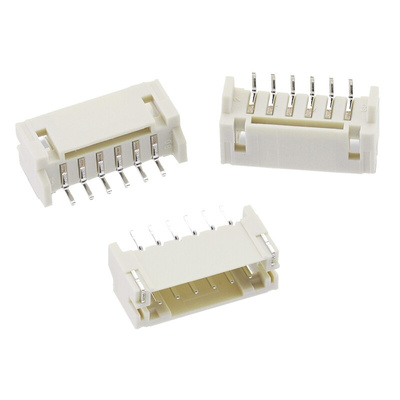 Wurth Elektronik WR-WTB Series Straight Surface Mount PCB Header, 5 Contact(s), 2.0mm Pitch, 1 Row(s), Shrouded