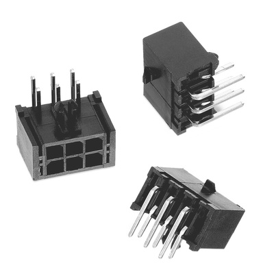 Wurth Elektronik WR-MPC3 Series Right Angle Through Hole PCB Header, 24 Contact(s), 3.0mm Pitch, 2 Row(s), Shrouded