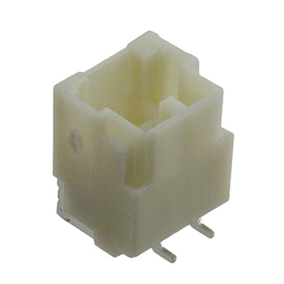 JST NSH Series Straight Surface Mount PCB Header, 2 Contact(s), 1.0mm Pitch, 1 Row(s), Shrouded