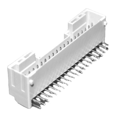 JST PUD Series Right Angle Through Hole PCB Header, 40 Contact(s), 2.0mm Pitch, 2 Row(s), Shrouded