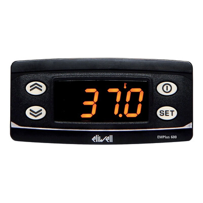 Eliwell EMPLUS 600 Panel Mount Temperature Indicator, 74 x 32mm 1 Input, 230 V ac Supply Voltage