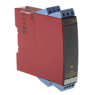 PR Electronics 6300 Temperature Transmitter Linear Resistance, RTD Input, 8 → 30 V dc