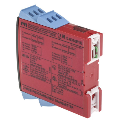 PR Electronics 6300 Temperature Transmitter Linear Resistance, RTD Input, 8 → 30 V dc